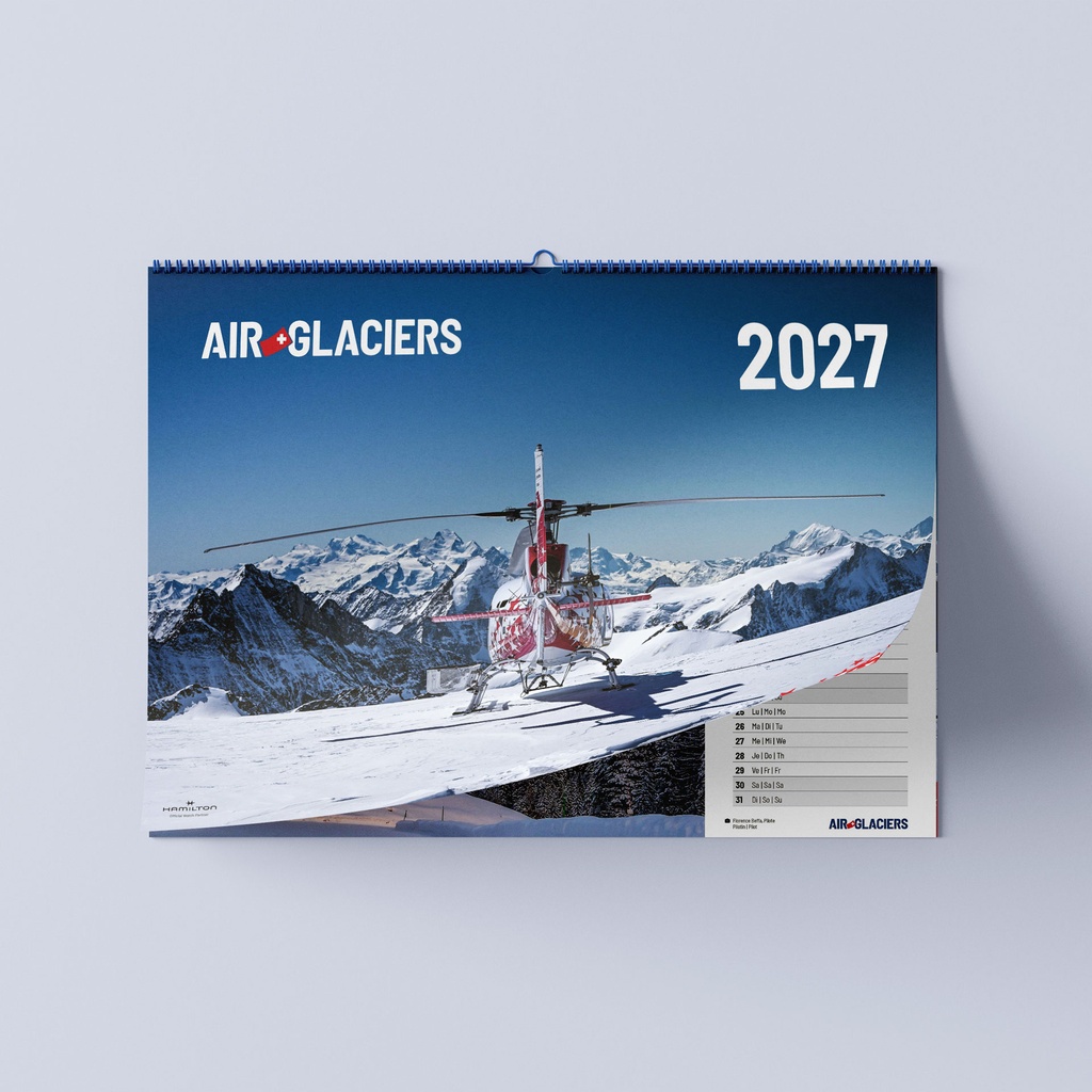Calendrier mural A3 2027