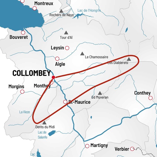 Vol panoramique de 25 min aux 45 ans de Collombey le 26.09.2026