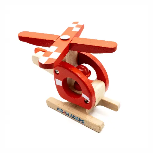 Helikopter aus Holz