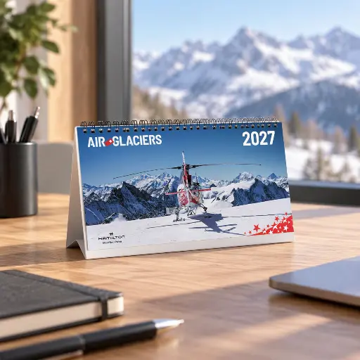 Calendrier de bureau 2027 A6/5